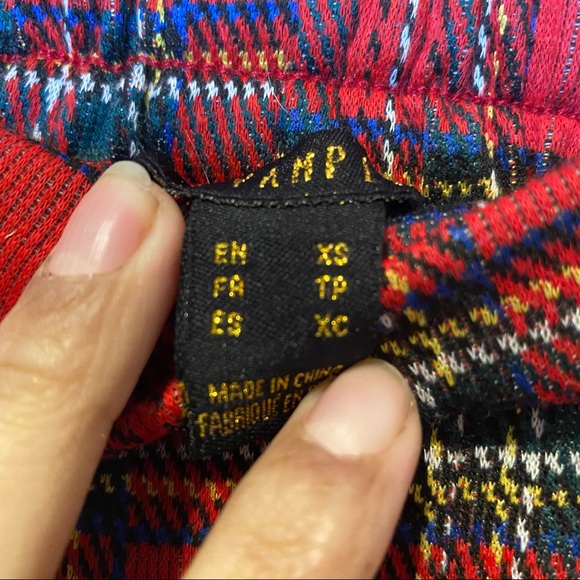 Plaid Legging Bottom - Picture 4 of 4